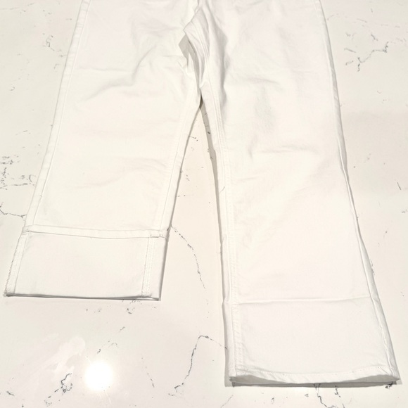 Frye Women’s High-Rise White Amari Cropped Jeans NWOT - Picture 14 of 16